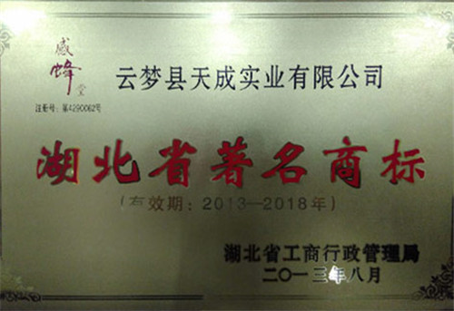 湖北省商標(biāo)